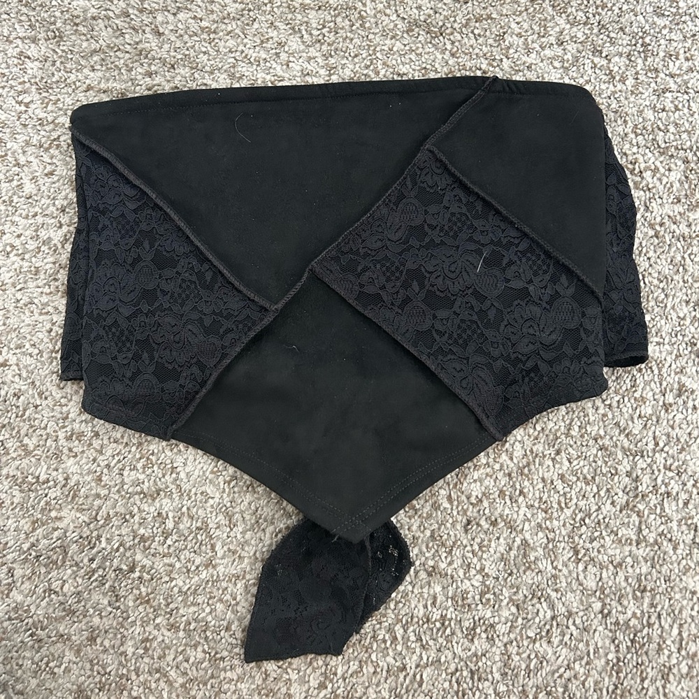 Altar'd State Black Lace Detail Accessory